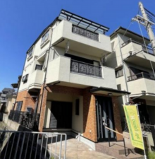 高槻市宮田町、中古一戸建ての外観画像です