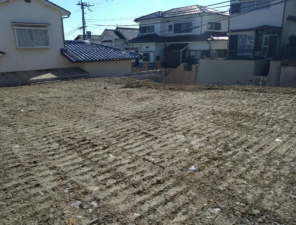高槻市安岡寺町、土地の画像です