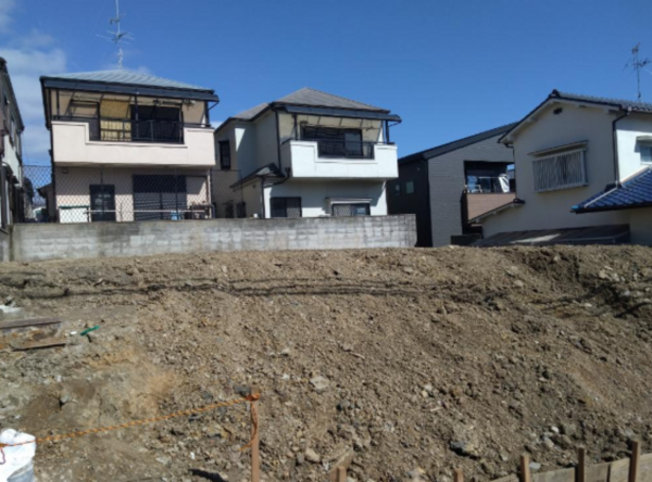 高槻市安岡寺町、土地の画像です