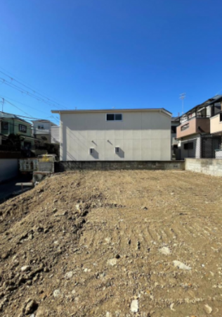 高槻市安岡寺町、土地の画像です