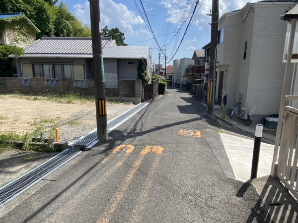 高槻市真上町、土地の画像です