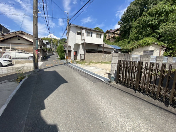 高槻市真上町、土地の画像です