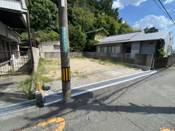 高槻市真上町、土地の画像です