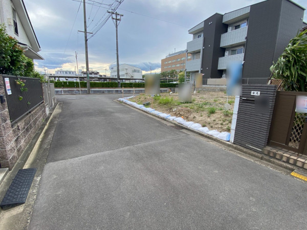 高槻市日向町、土地の画像です