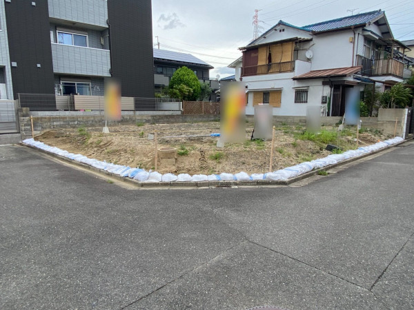 高槻市日向町、土地の画像です