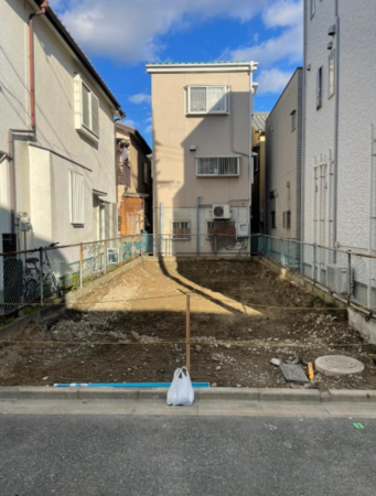 高槻市高垣町、土地の画像です