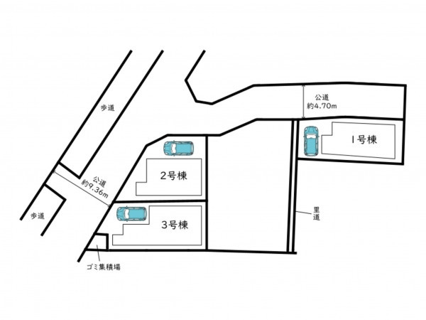 高槻市城西町、新築一戸建てのその他画像です
