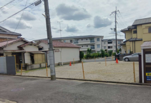 高槻市津之江町、土地の画像です