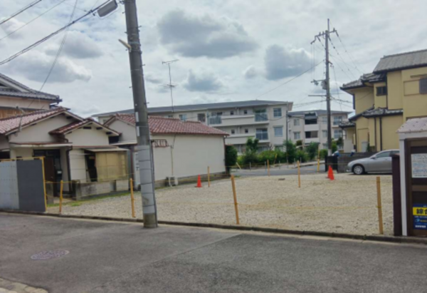 高槻市津之江町、土地の画像です