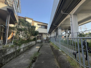 高槻市野田、土地の画像です