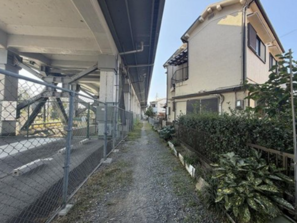 高槻市野田、土地の画像です