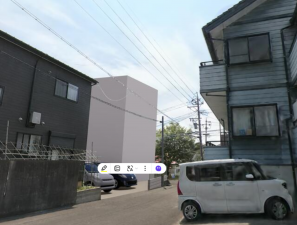 豊橋市大岩町、土地の外観画像です