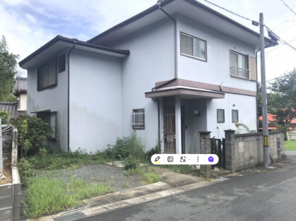 豊橋市大岩町、土地の外観画像です