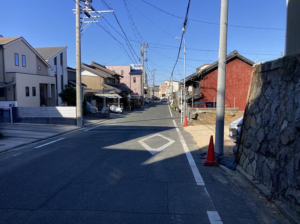 豊橋市東新町、土地の周辺の街並み画像です