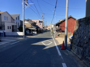 豊橋市東新町、土地の周辺の街並み画像です
