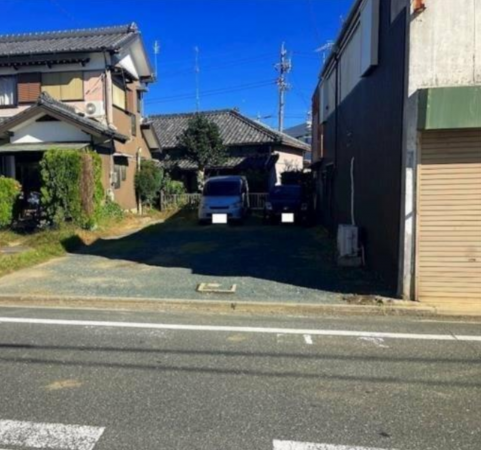豊橋市東雲町、土地の間取り画像です