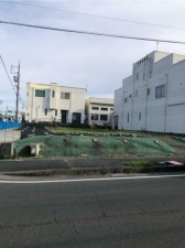 豊橋市佐藤、土地の前面道路を含む現地写真画像です