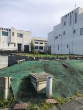 豊橋市佐藤、土地の前面道路を含む現地写真画像です