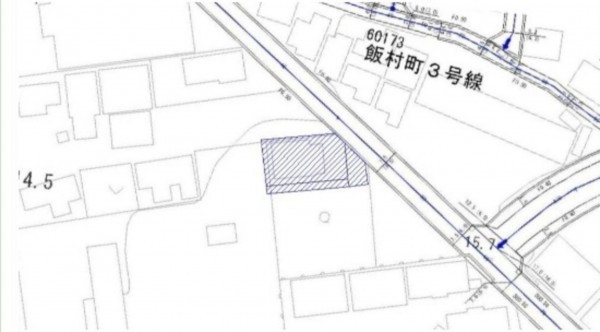 豊橋市飯村町、土地の間取り画像です