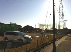 豊橋市神野新田町、土地の画像です