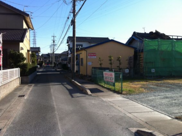豊橋市神野新田町、土地の画像です