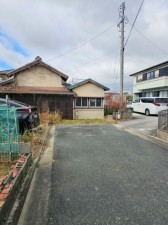 豊橋市北島町、土地の前面道路を含む現地写真画像です