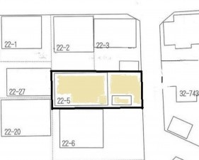 豊橋市東小鷹野、土地の間取り画像です