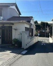 豊橋市向山台町、土地の前面道路を含む現地写真画像です