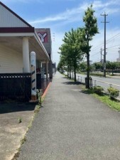 豊橋市西羽田町、土地の前面道路を含む現地写真画像です