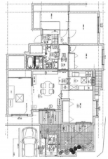 豊橋市東岩田、マンションの間取り画像です