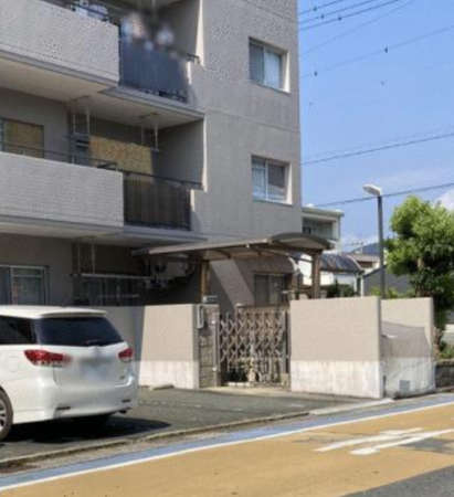 豊橋市東岩田、マンションの外観画像です