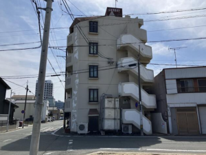 豊橋市花田一番町、マンションの外観画像です
