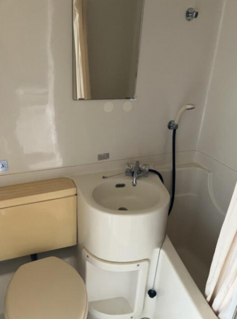 豊橋市花田一番町、マンションの洗面画像です