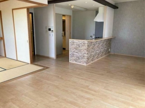 豊橋市広小路、マンションの居間画像です