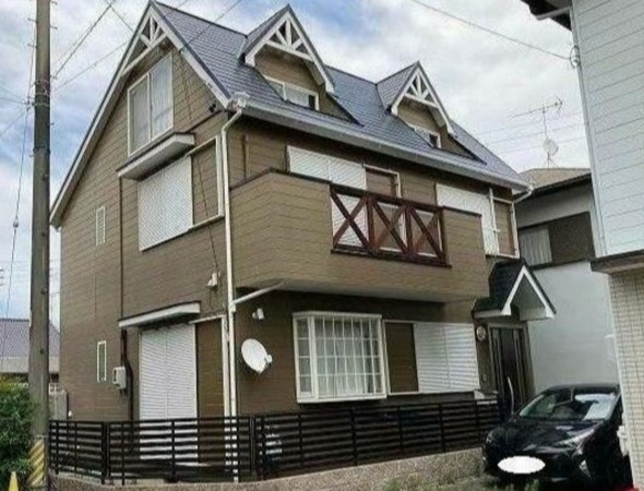 豊橋市平川本町、中古一戸建ての外観画像です