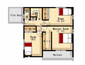 豊橋市多米中町、新築一戸建ての画像です