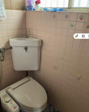 豊橋市緑ケ丘、中古一戸建てのトイレ画像です
