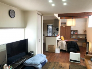 豊橋市飯村町、中古一戸建ての居間画像です