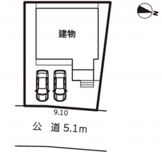 豊橋市芦原町、新築一戸建ての画像です