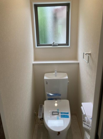 豊橋市芦原町、新築一戸建てのトイレ画像です