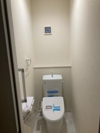 豊橋市芦原町、新築一戸建てのトイレ画像です