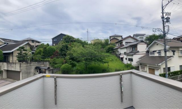 豊橋市芦原町、新築一戸建てのバルコニー画像です