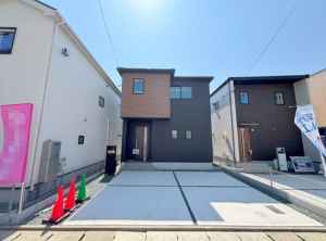 豊橋市多米中町、新築一戸建ての画像です