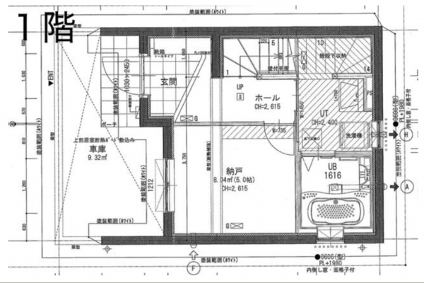 豊橋市向山西町、中古一戸建ての間取り画像です
