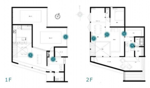 豊橋市向山町、中古一戸建ての間取り画像です