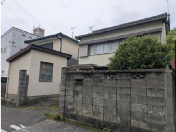 豊橋市有楽町、土地の間取り画像です