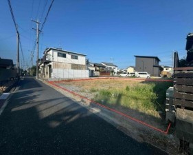 豊橋市老松町、土地の画像です