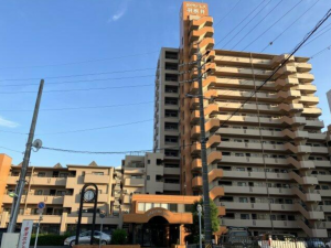 豊橋市八通町、マンションの外観画像です