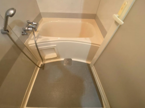 豊橋市羽根井西町、マンションの風呂画像です