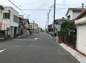 豊橋市吾妻町、土地の画像です